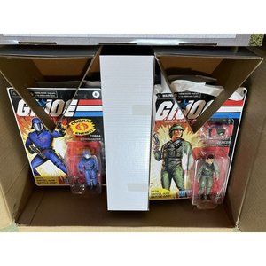 New! Hasbro Haslab GI Joe Moc Figures & Tiers Skystriker Set F4145 Sealed! Mib!
